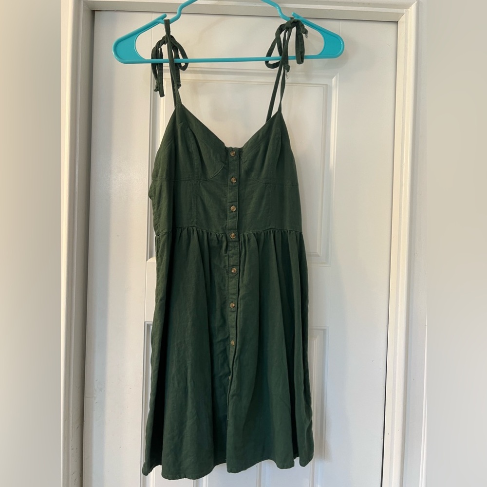Aerie Forest Green Mini Dress XS